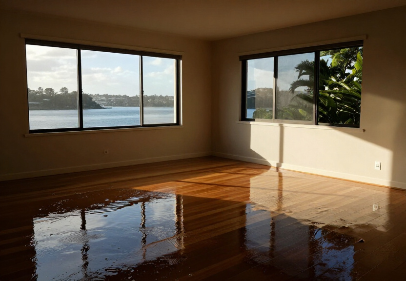 Vaucluse subfloor with visible moisture damage and mould