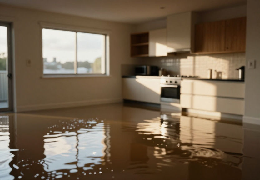 Waterlogged carpet in Vaucluse home